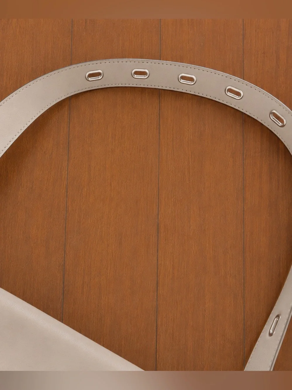 Rag & Bone Petra Leather Sling Bag in Cream Minimalist Luxe